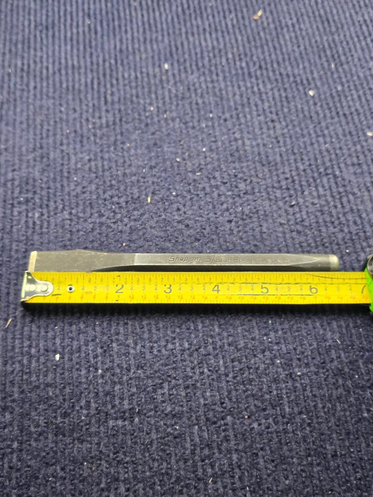 Snap-On PPC820B 5/8-inch Flat-Tip Cold Chisel 6-1/2 inch Length – Black Oxide