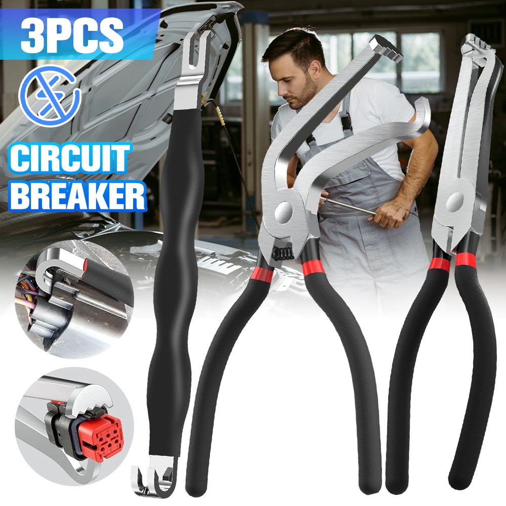 Electrical Disconnect Pliers Connector Kit Tool Separator Terminal Plug Removal