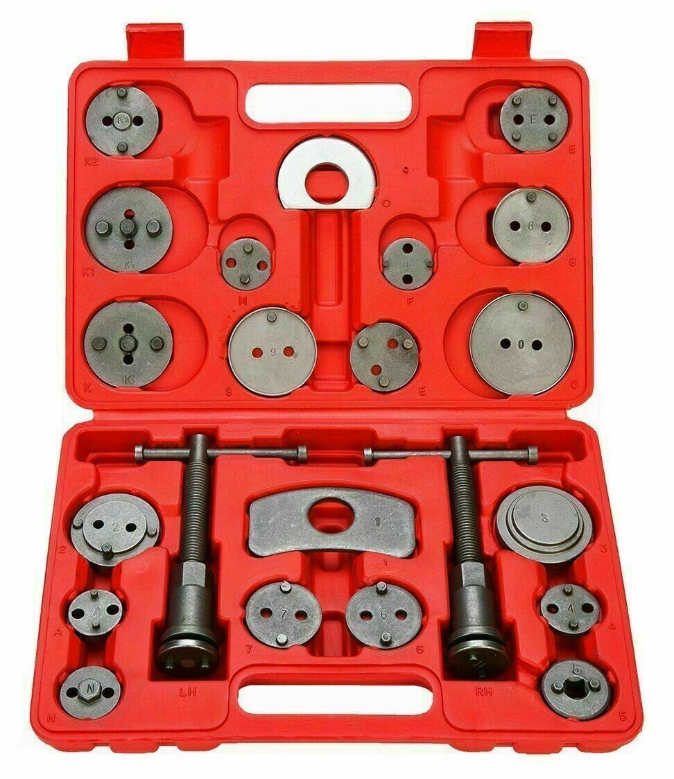Repackaged 22pcs Disc Brake Piston Caliper Compressor Automotive Tool Kit
