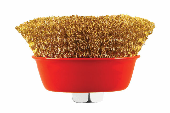 Connect 32133 Abracs Crimped Cup Brush 75mm x M14 Box 1