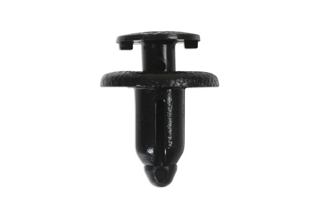 CONNECT 36653 Push Rivet 10 Pieces Black Nylon Trim Clip Motorcycles Fits Honda