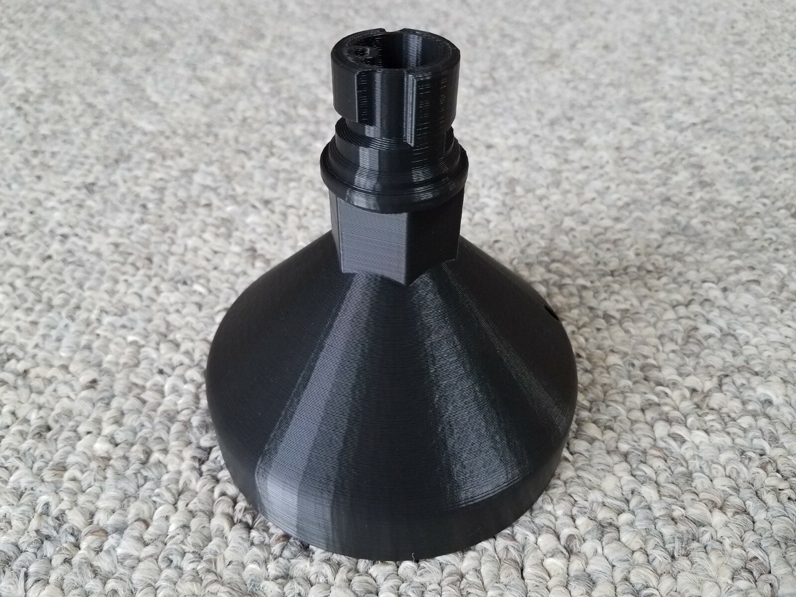 No Spill Locking Oil Change Funnel for Jeep Dodge Chrysler, Vented/Magnetic!