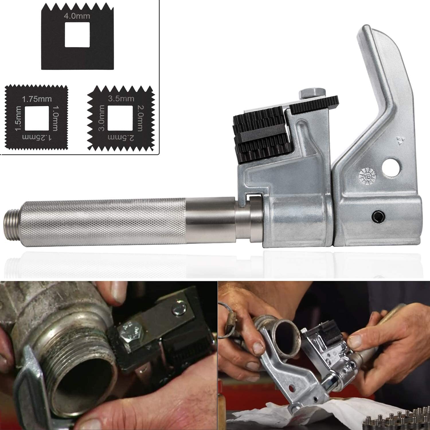 7402 Universal Outside Thread Chaser & 202817 Metric Die Set For Thread Repair