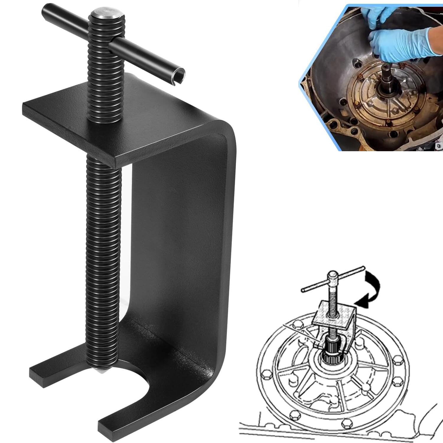 SST-1055 GM Oil Pump Body Remover End Play Checking Transmission Tool J-24773-A