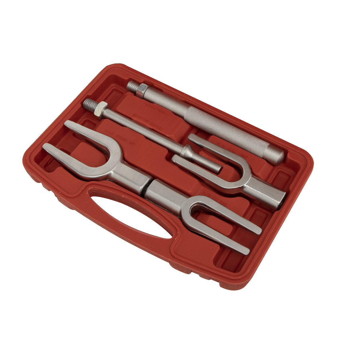 Sealey Ball Joint Separator Kit With Interchangeable Shafts 5 Pieces AK273
