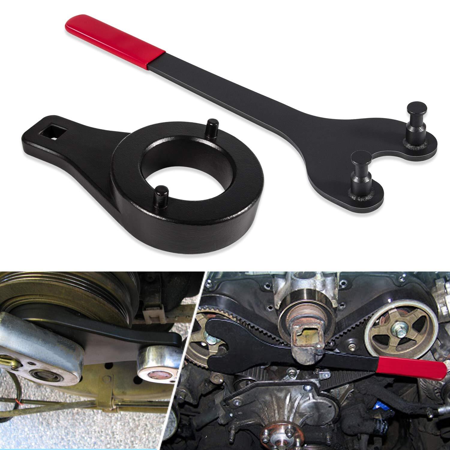 Cam Pulley Holder & Crankshaft Crank Harmonic Damper Pulley Holding Tool Toyota