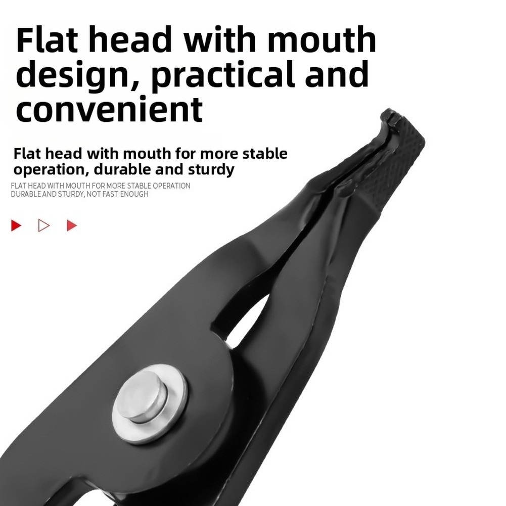 Flat Head Circlip Pliers for Transmission External Snap Ring Removal Auto Repair