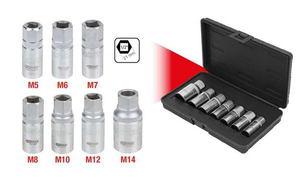 KS Tools stud extractor set, 7 pieces, 152.1101