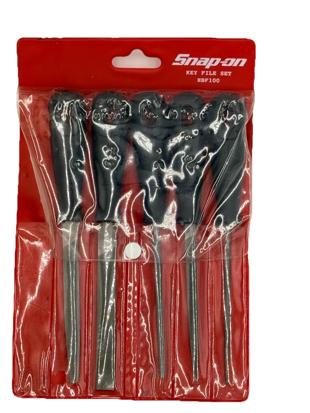 Snap-On Tools 6-piece Key File Set HBF100 – BLK Handle | MISSING 1 File