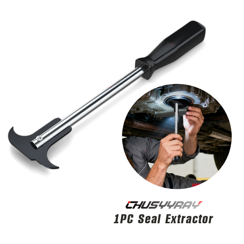 2025 Oil Seal Puller Hand Tool 12″ Remover Oil Grease Seals Tips Auto Tool