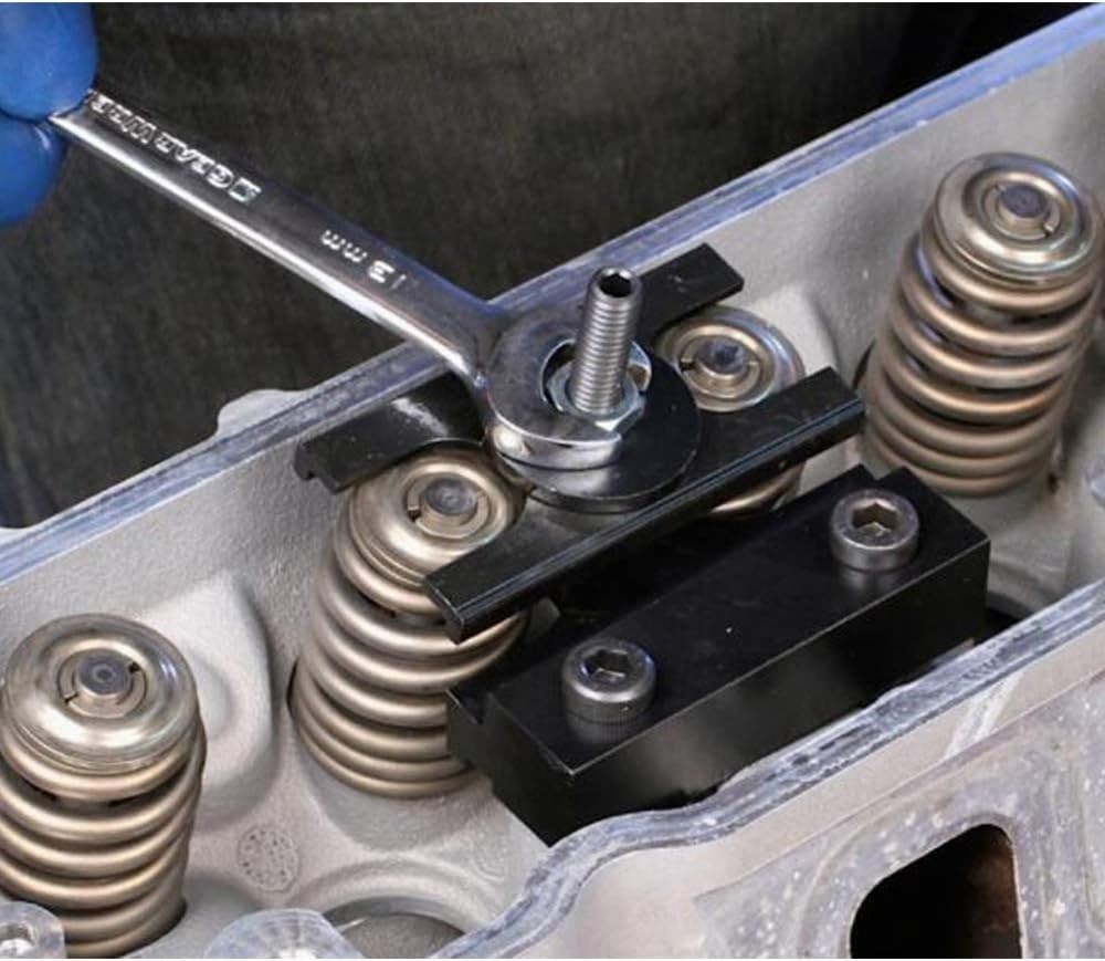 Compact LS Valve Spring Compressor Tool – Fits Chevy LSX 4.8 to 6.2L Engines