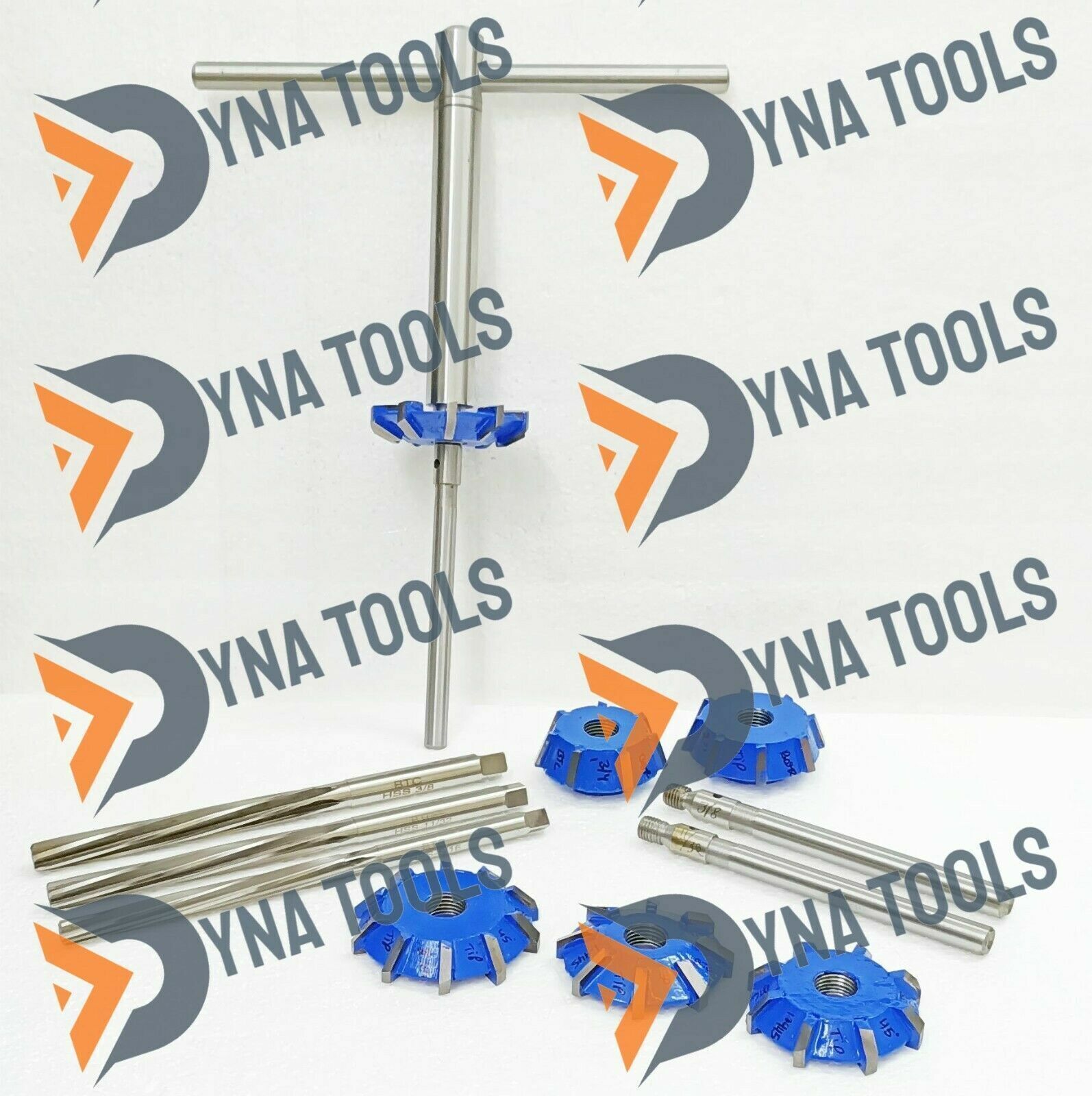 3 Angle Cut Valve Seat Cutter Kit Chevy Big Block Motor 30-45-70 Degrees