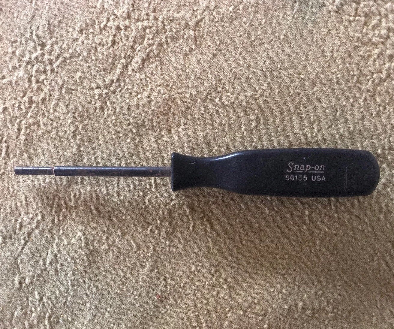 Snap On Carburetor Adjustment Tool Black Handle S6135