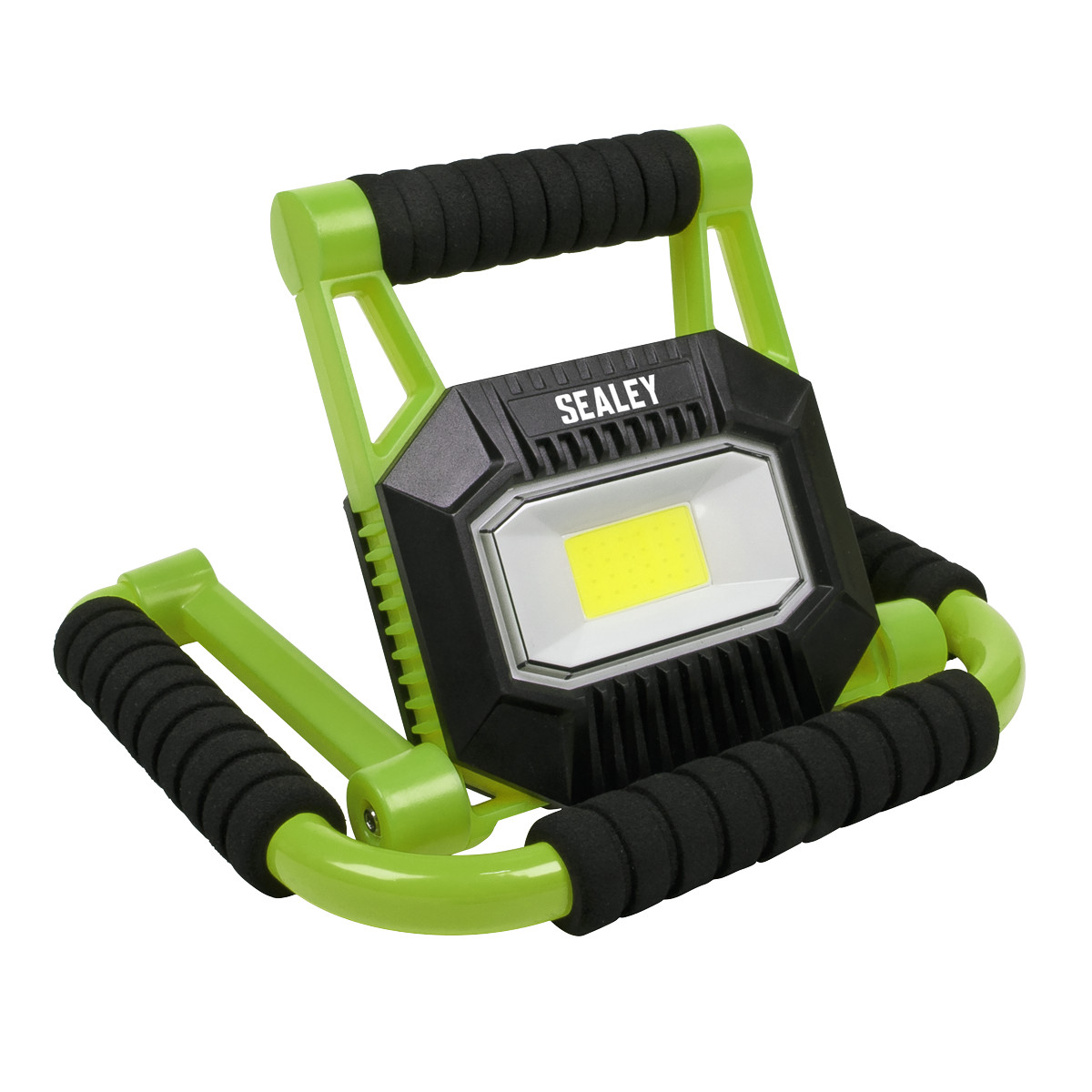 Sealey LEDFL10W Rechargeable Portable Fold Flat Floodlight 10W COB LED