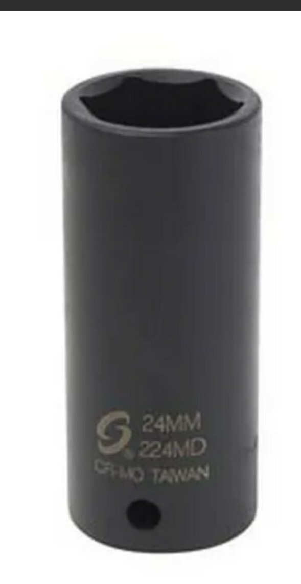 Sunex 1/2″ Dr. 24mm Deep Impact Socket 224MD. Fast shipping