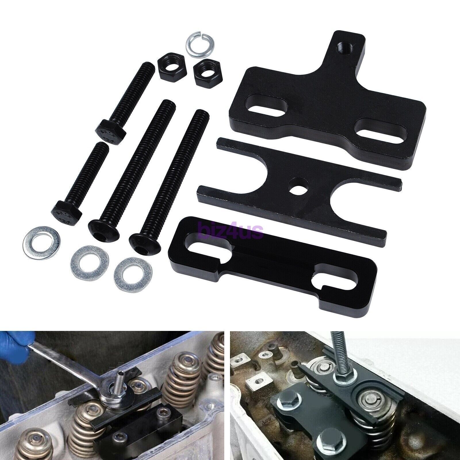 Valve Spring Compressor Tool Kit For Chevrolet 4.8 5.3 5.7 6.0 6.2 LS1 LS2 LS3
