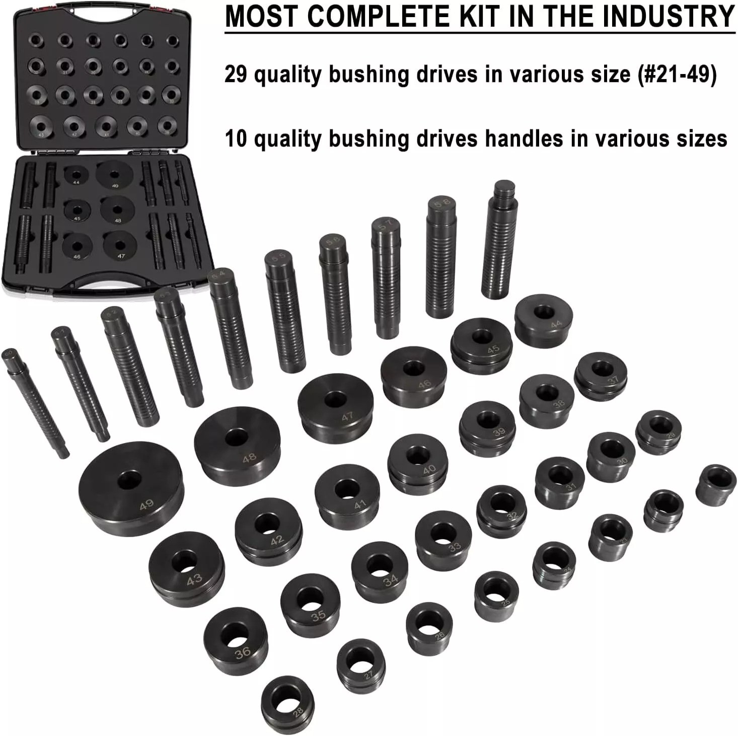 T-0220-39 Master Bushing Driver Set for Chrysler GM Ford Transmissions Bushing