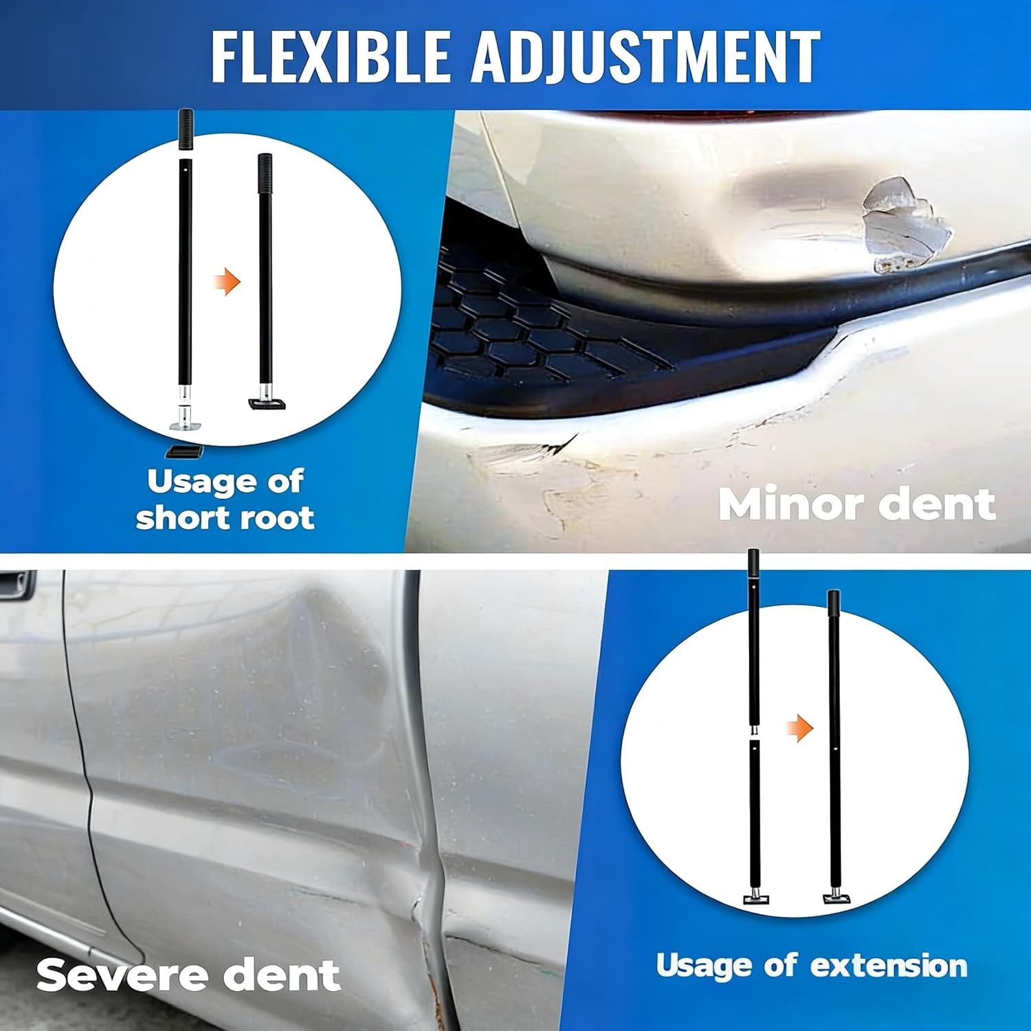 Versatile Auto Body Alignment Tool – Car, Panel, Bumper, Alignment Repair Tool