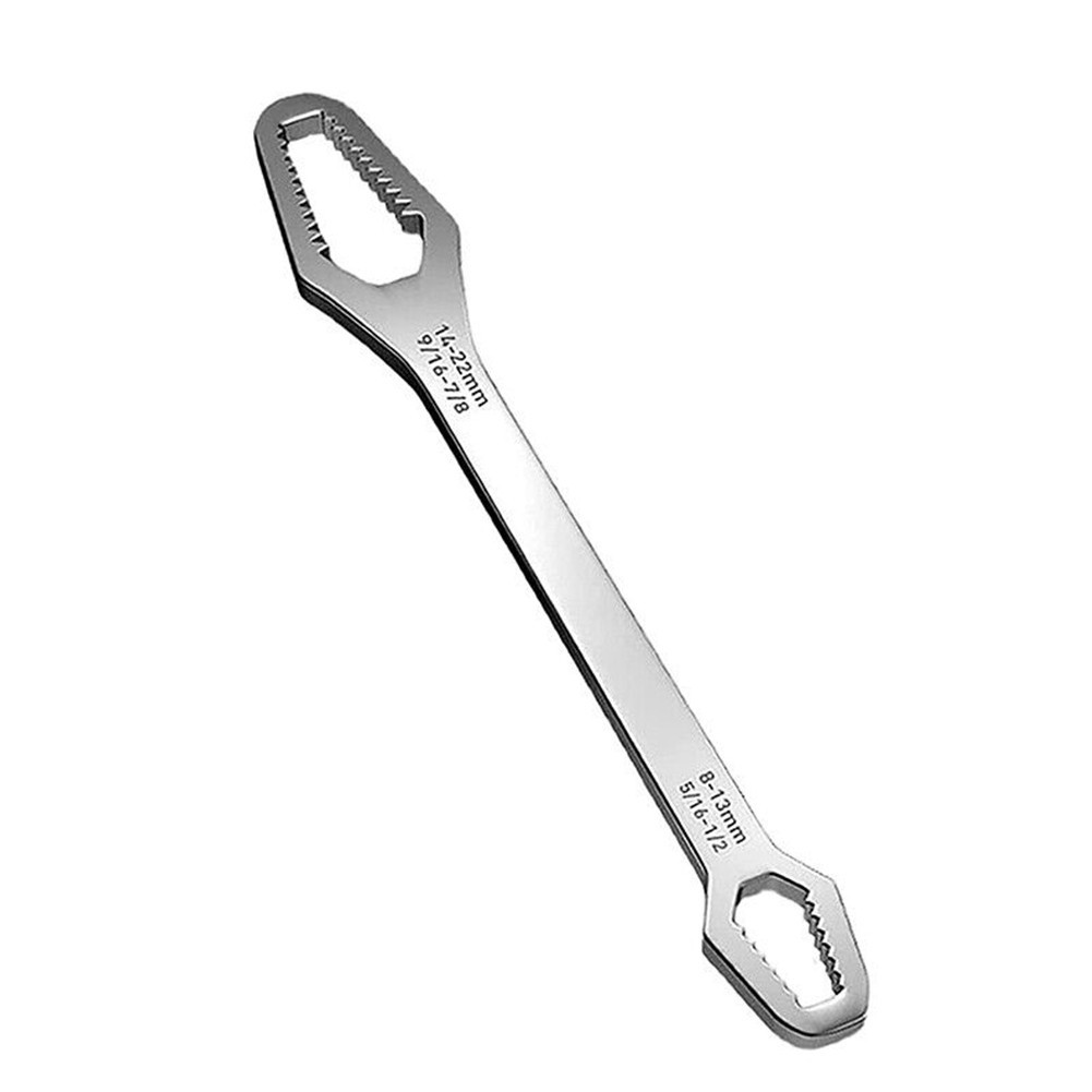 Torx Wrench with Adjustable Jaws 8mm 22mm Double Ended Spanner Tool