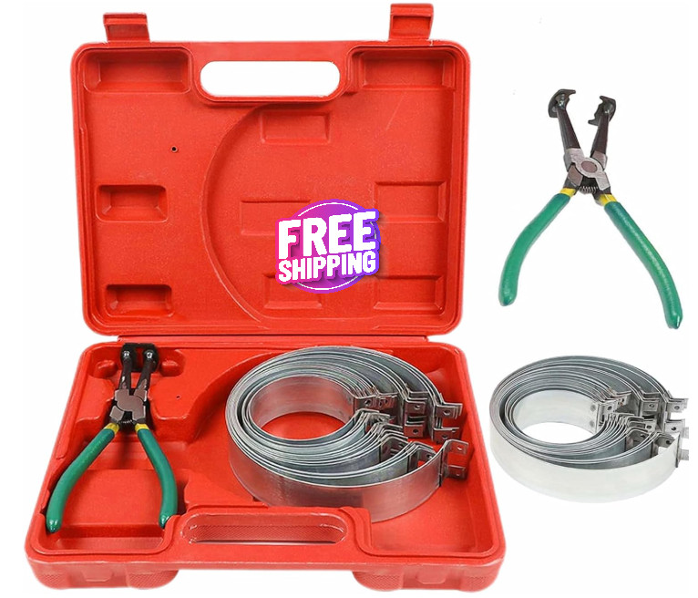 Juego de herramientas para compresor de anillo de pistón de motor automático