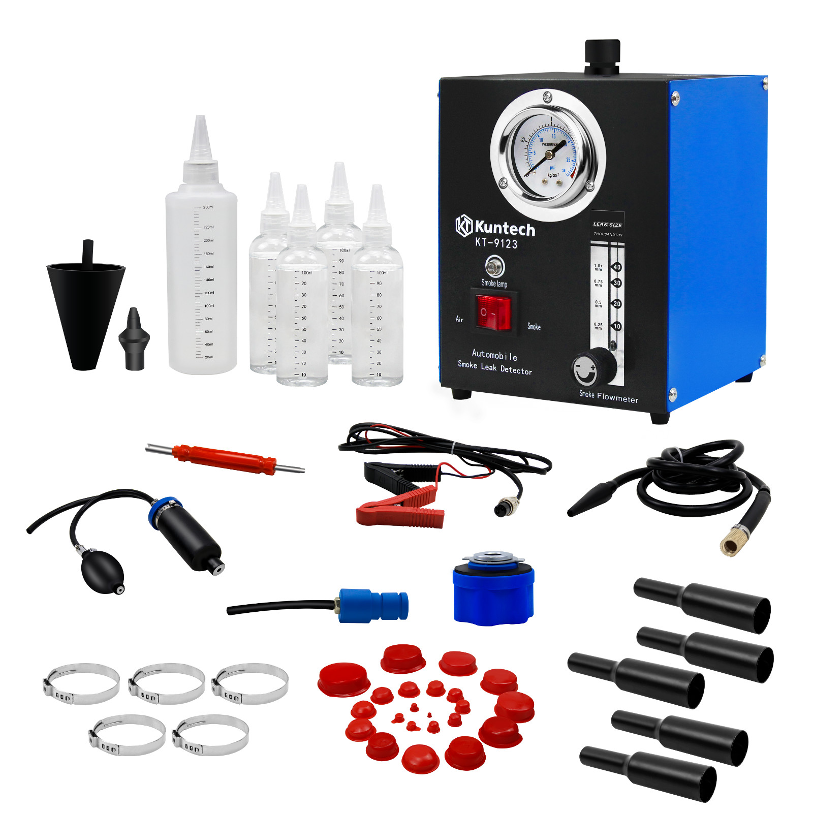 EVAP Smoke Machine,Vacuum Leak Detector,Diagnostic Pipe System,Car Smoke Tester