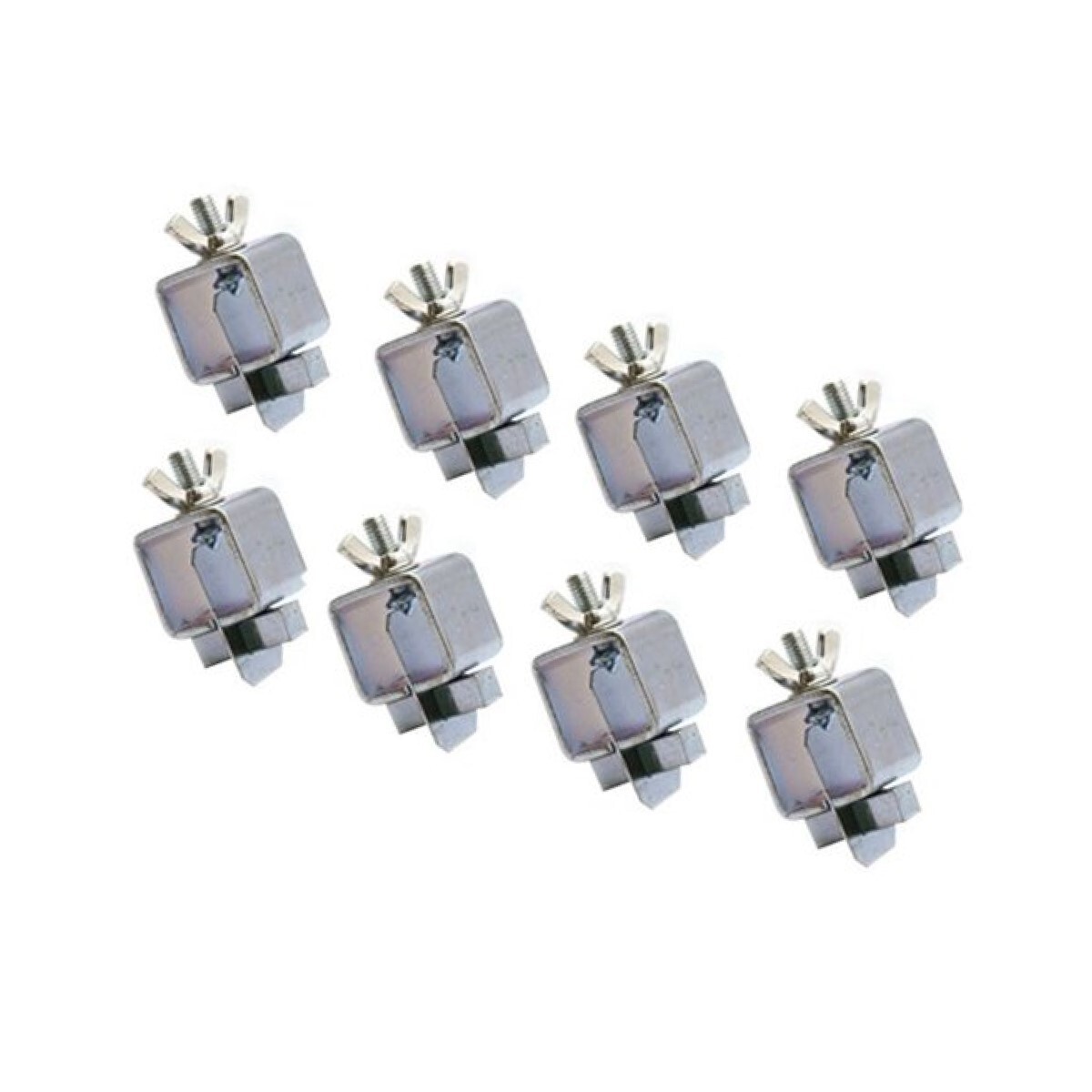 8 pc Butt Welding Clamps Metal Auto Body Panel Clamps for Edge to Edge Welding