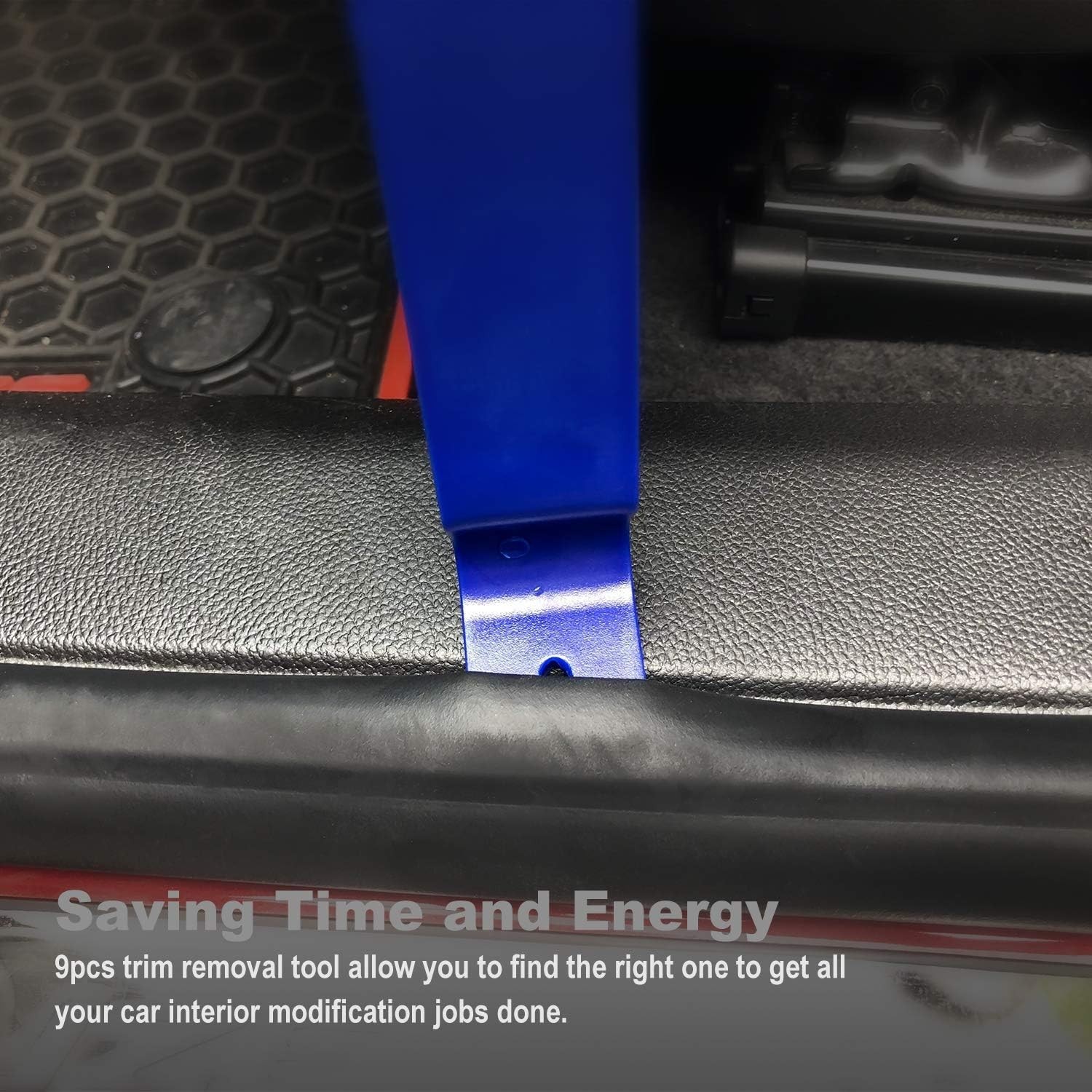 Versatile Blue Auto Trim Tool Set – 5 pcs for Easy Panel and Fastener Removal