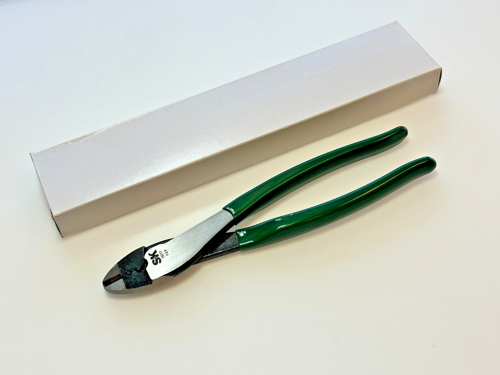 NEW SK Tools USA 15011 Hand Crimper Pliers Tool, 22 to 10 AWG, Green Grip