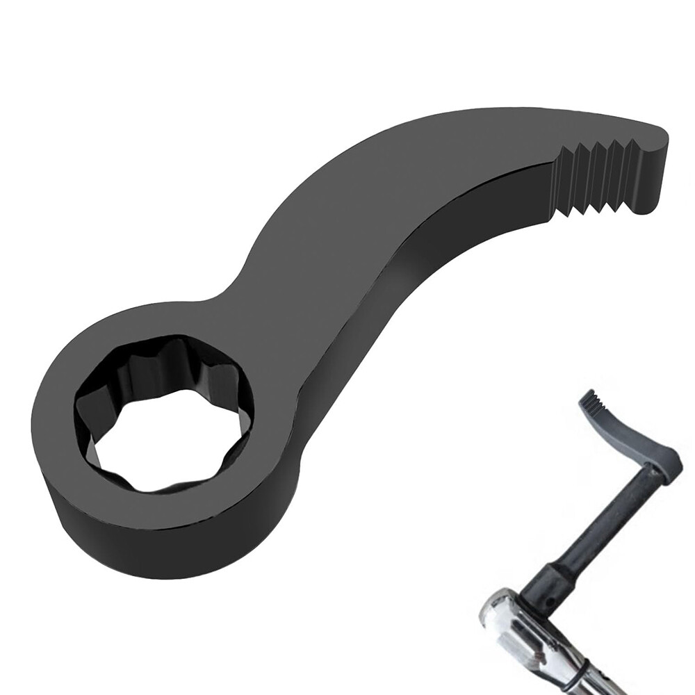 New Anti slip Pry Bar Wrench Adaptor Head Removal Tool adjustable angle Fit 1/2″
