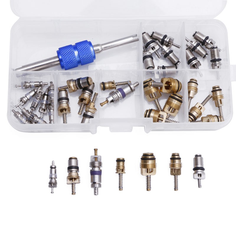 Hot 39x R12 R134A Car Air Conditioning A/C Tire for Valve Stem Core Remover Tool