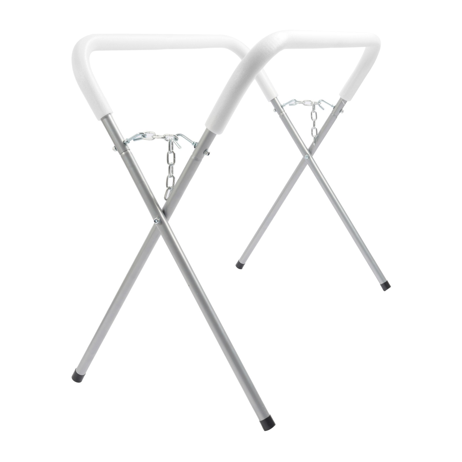 Heavy Duty Auto Body Painting Adjustable Work Stand 500 LBS For Bumpers Silvery