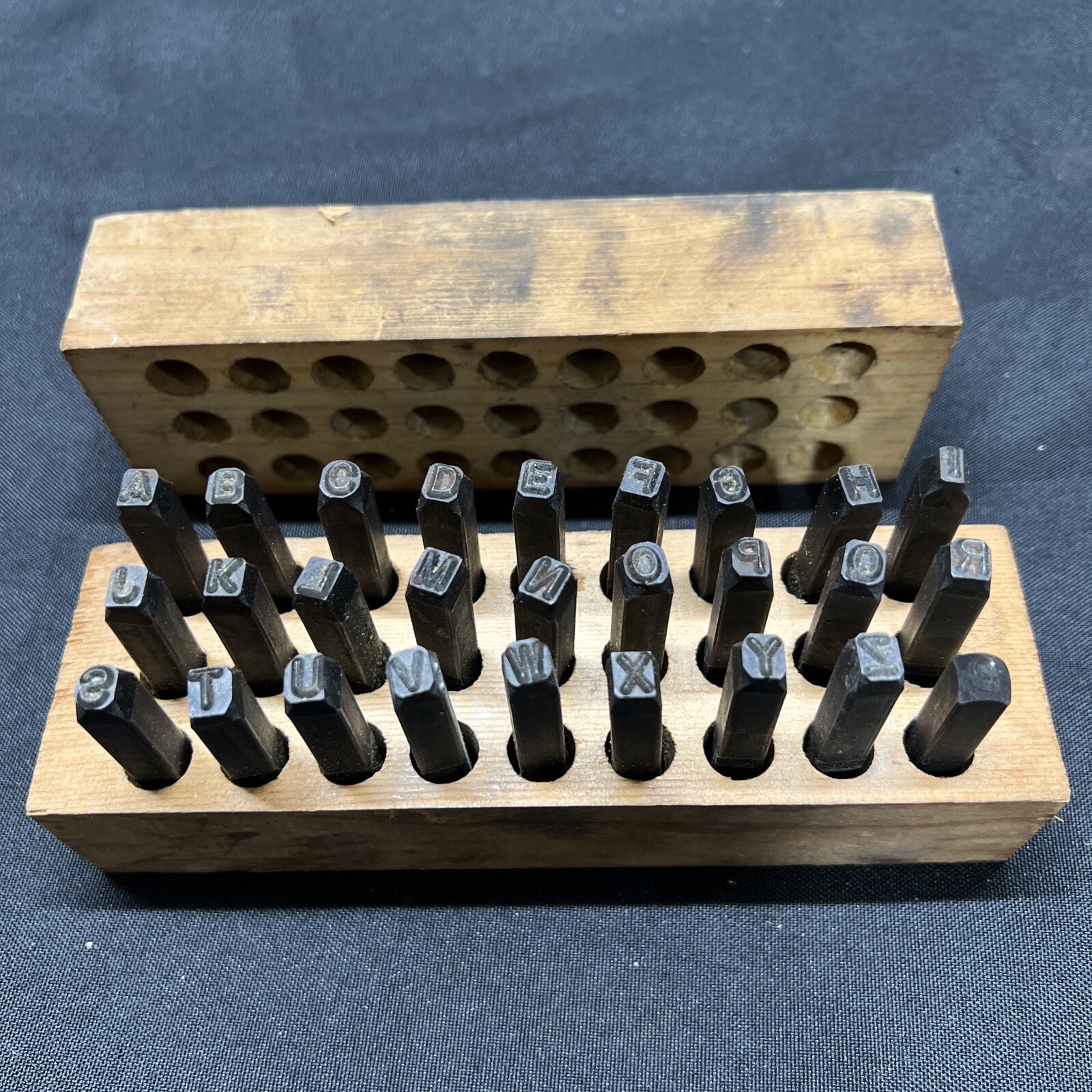 27 pc A–Z Steel 3/16″ Letter Stamping Set GA-238