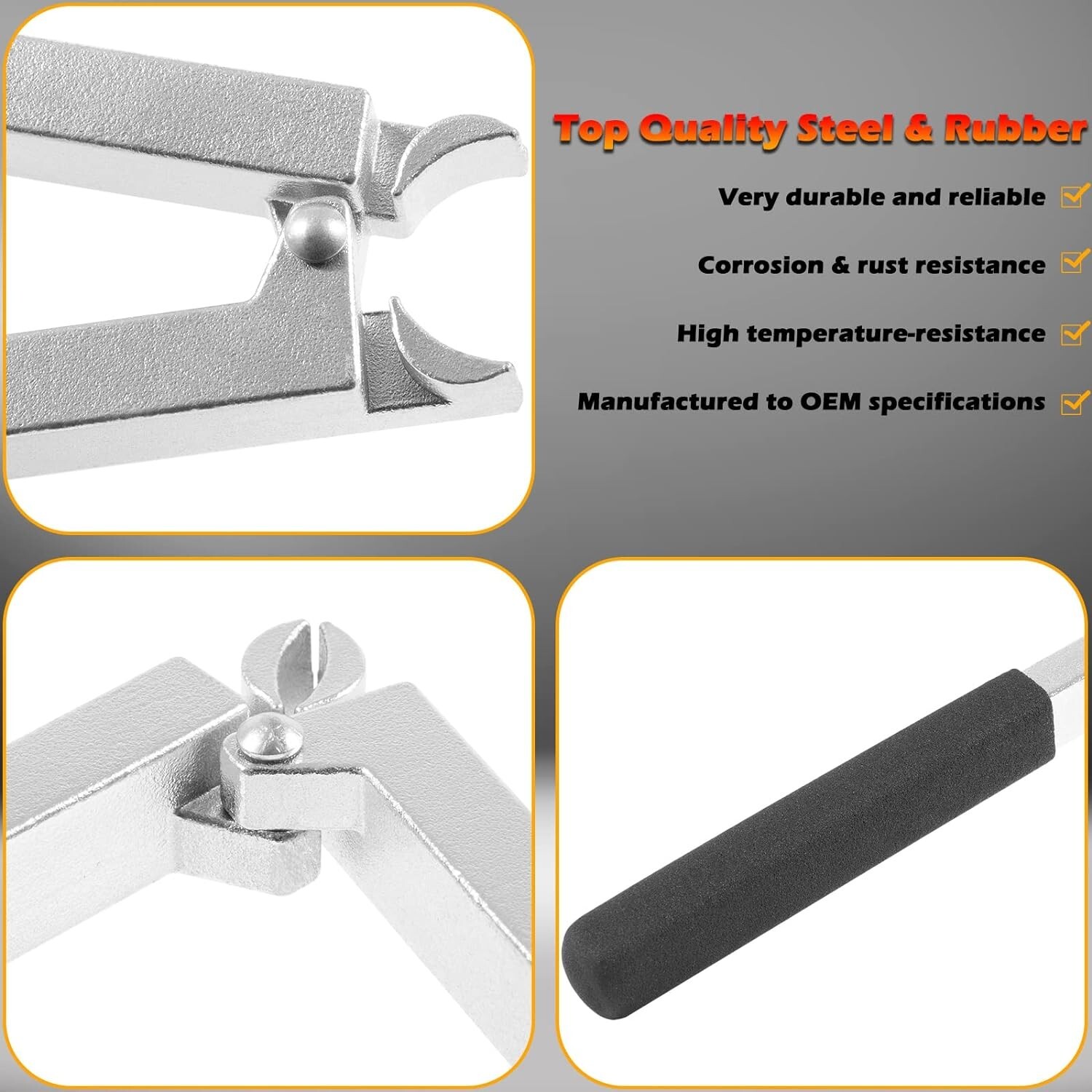 6708 Injector Retaining Clip for GM Vehicles with 4.3L V6 5.3L V8 6.2L V8 Engine