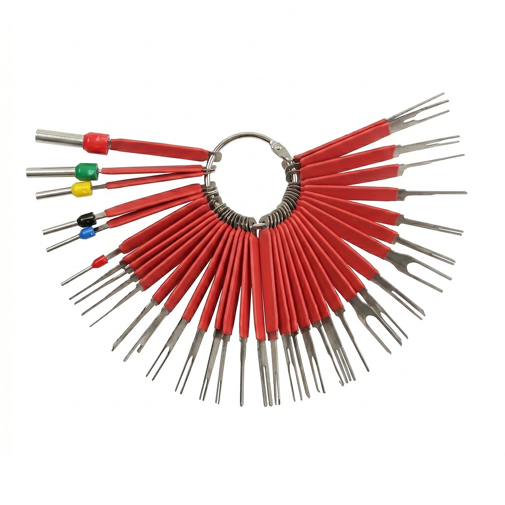 39PCS/Set Auto Terminal Pin Removal Tool Kit Wiring Harness Connector Depinning