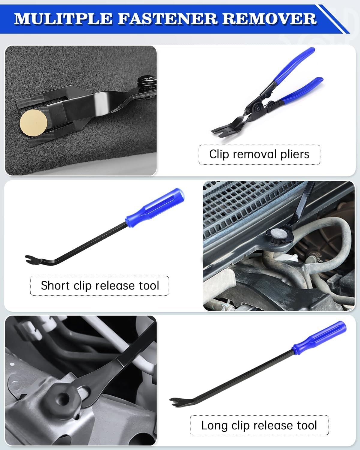 High-Quality 19-Piece Car Panel & Audio Installation Tool Kit for Professionals