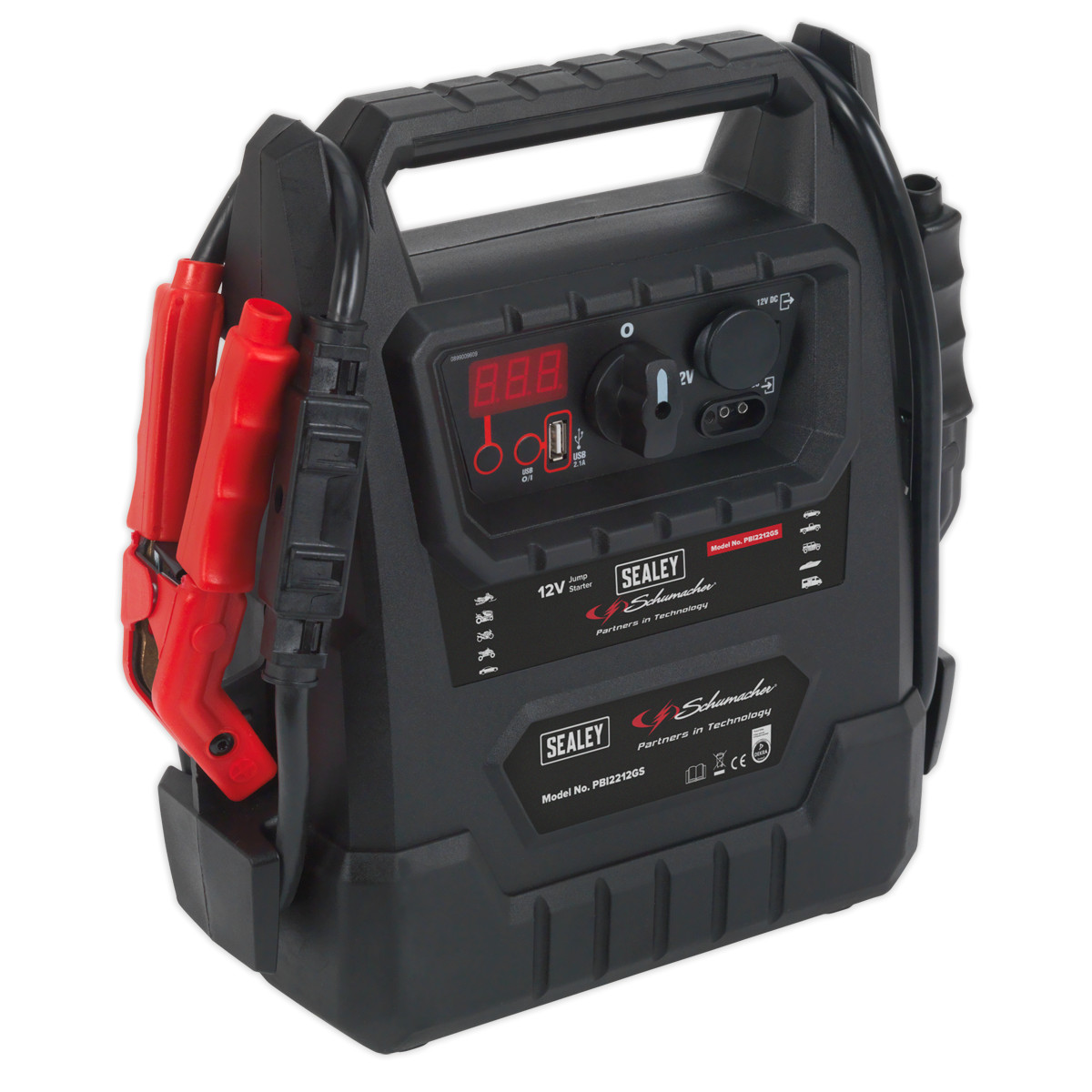 Sealey PBI2212GS Schumacher RoadStart Emergency Jump Starter 12V 2300 Peak