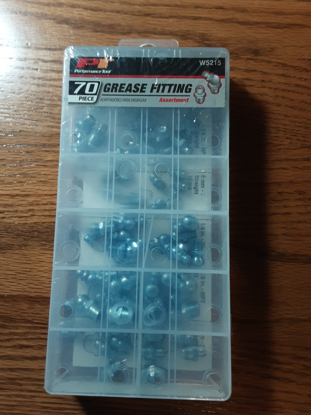 Performance Tool 70 Piece Assorted Grease Fittings W5215
