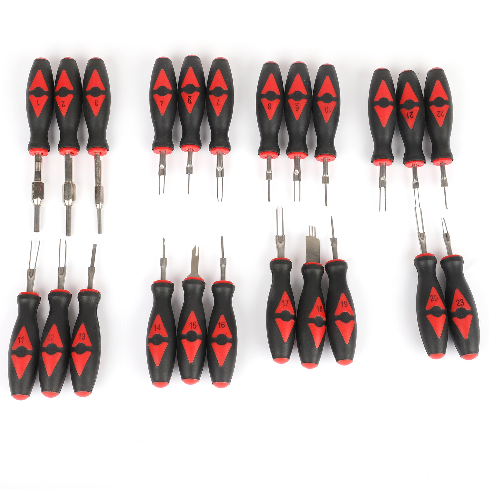Universal Terminal Release Tools Set Electrical Connector Removal Kit 23-Piece