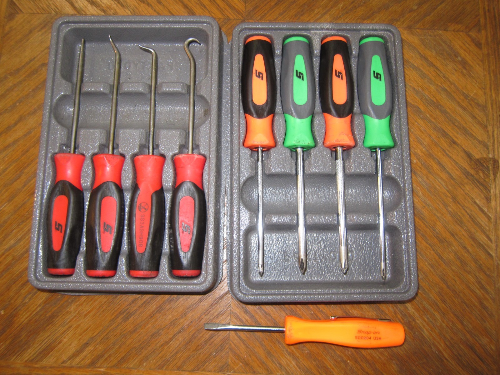 Snap On 9 Pc Miniature Pick Set mini screw driver set