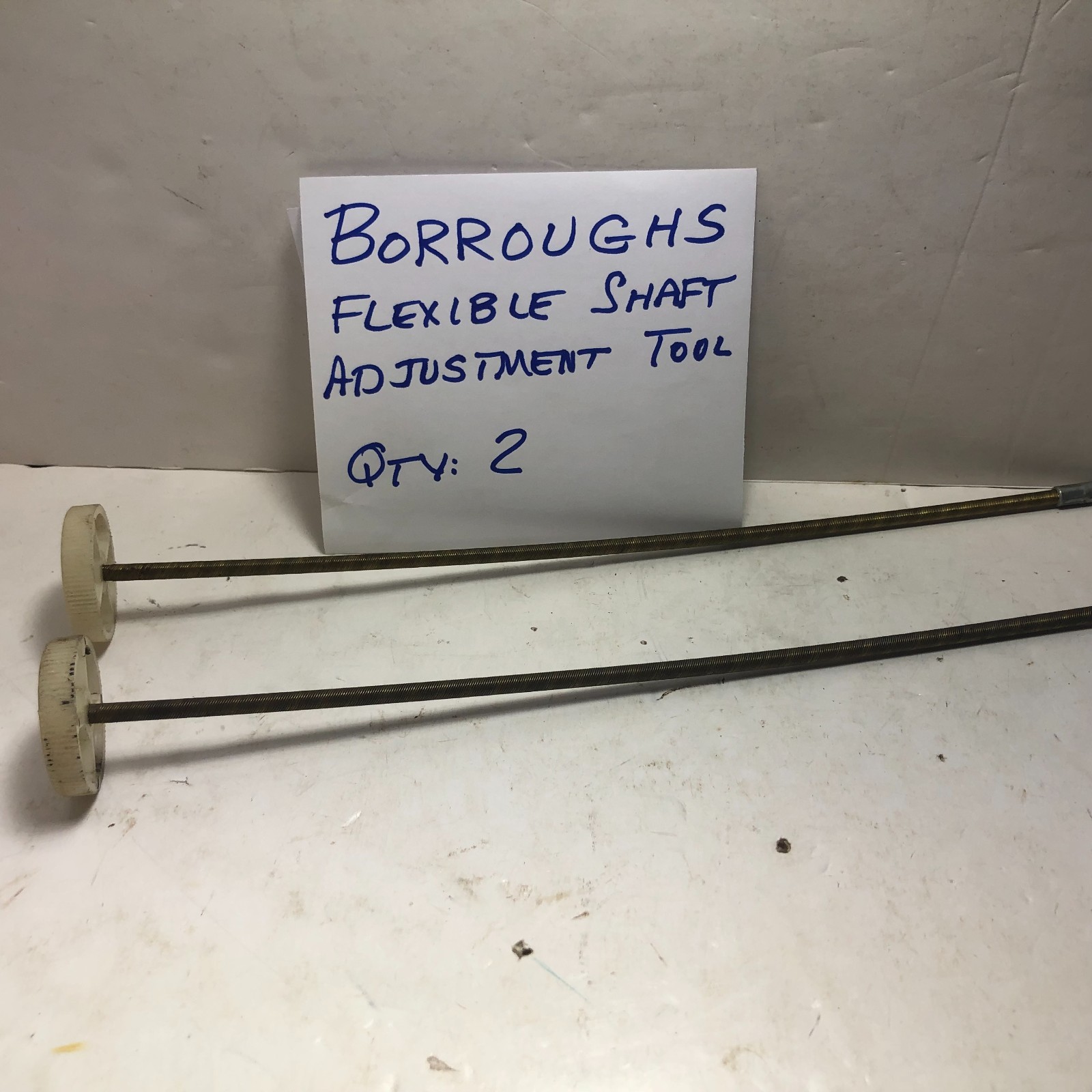 Two Used OTC Tool & Equipment Carburetor Adjustment Tool 12″ Flexible Shaft