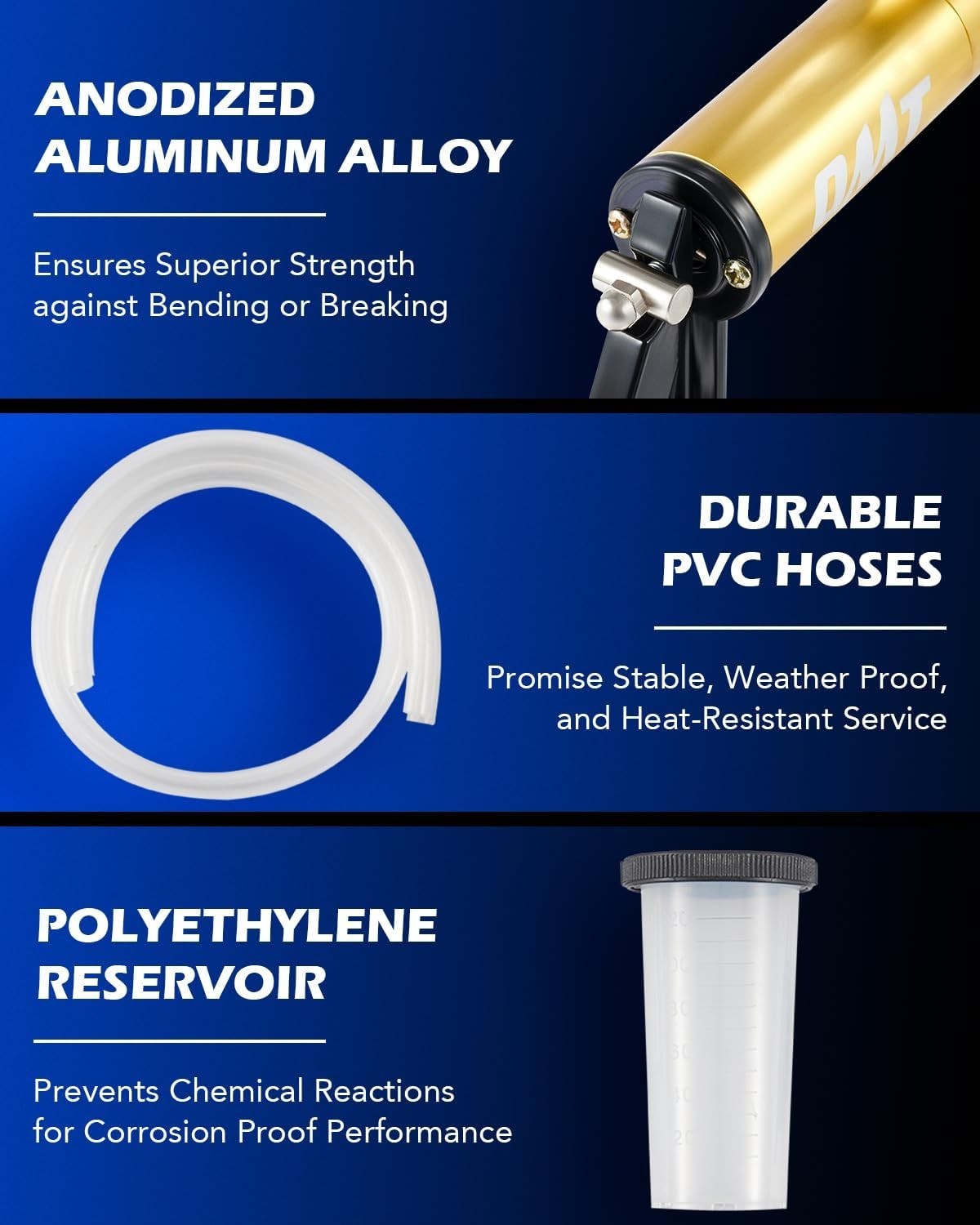 Brake Bleeding Kit with Hand Vacuum Pump and Pressure Gauge for Fluid Testing