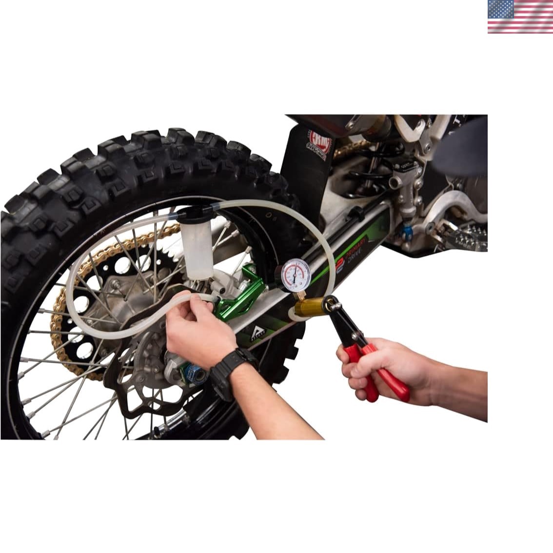 Compact Brake Bleeder Vacuum Kit – Ideal for Motorcycle, ATV, & Car Maintenance