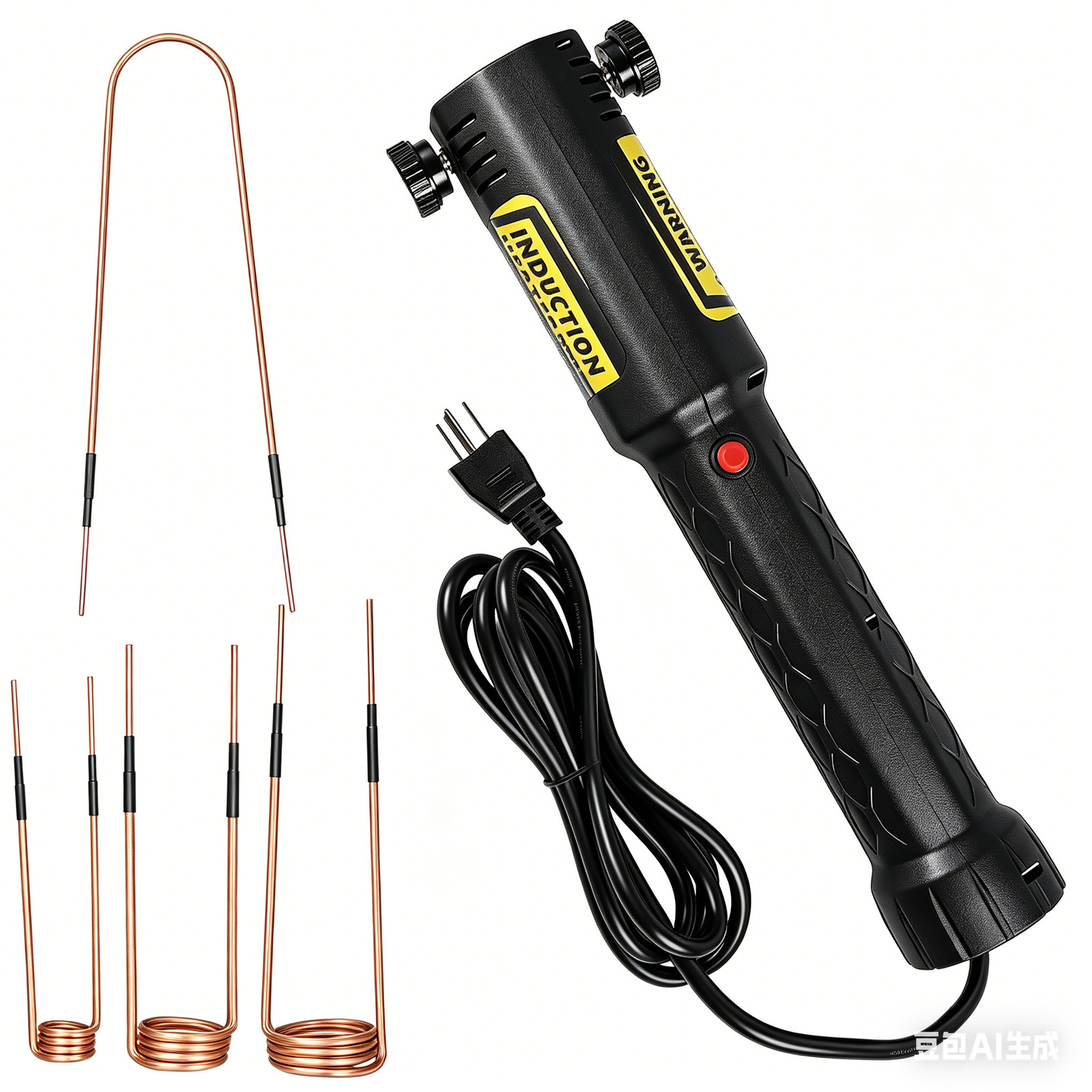 Magnetic Induction Heater Kit Portable for Automotive 1300W 1472℉/800℃ Heating