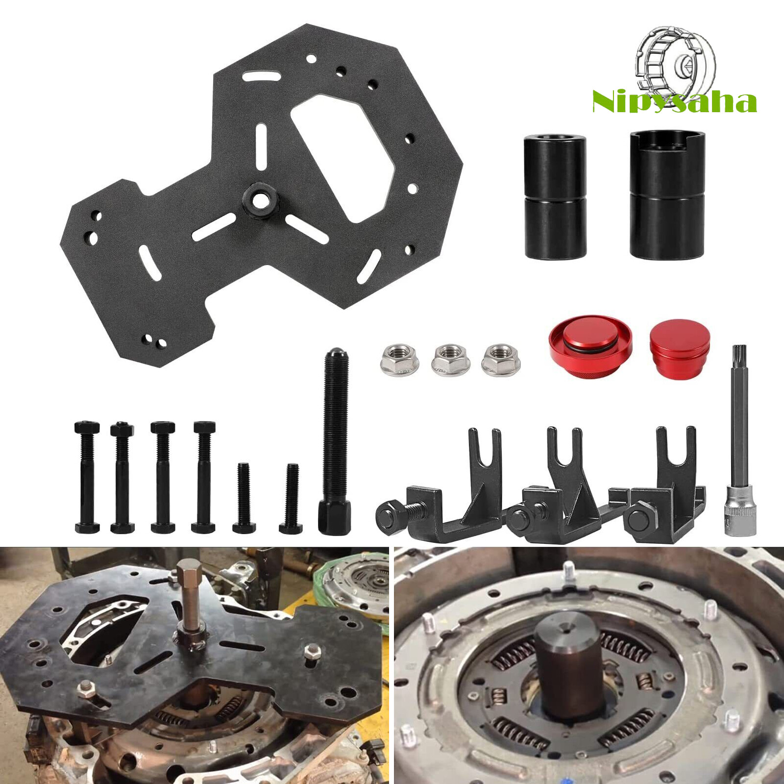 307675 Dual Clutch Dry DPS6 Transmission Installer & Remover Tool for Volvo Ford