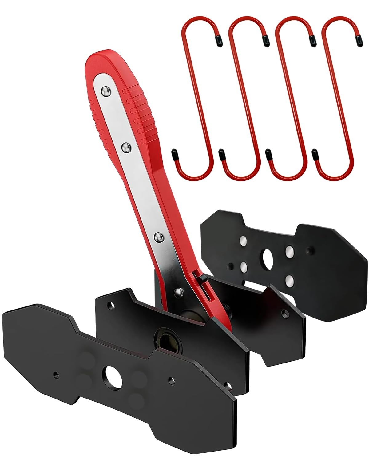 Brake Caliper Compression Tool Set with 2 Large Plates & 4 Hanger Hooks – Car Re