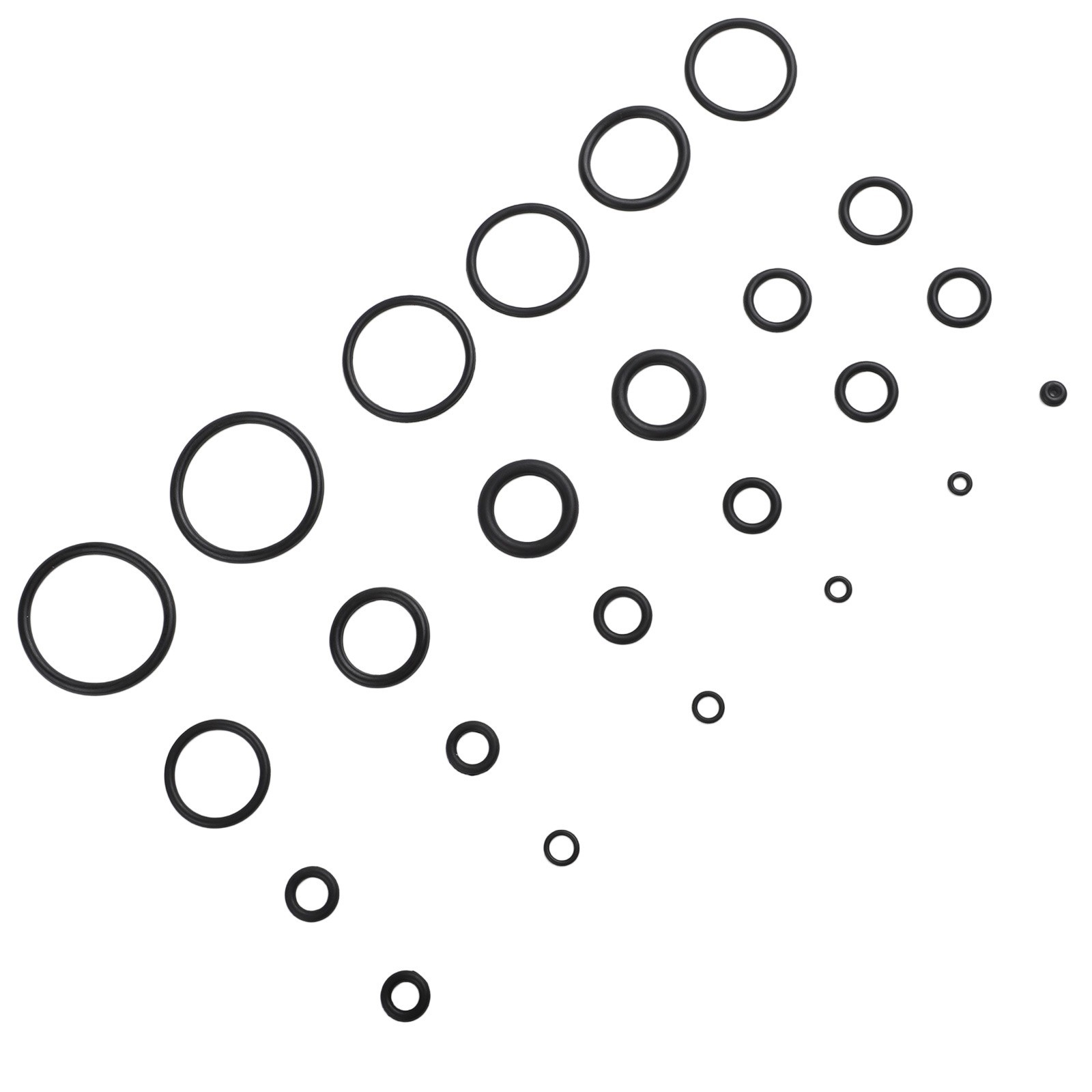 1020 Pcs O Rings Kit Rubber Nitrile Material Seal Rings for Automotive and More