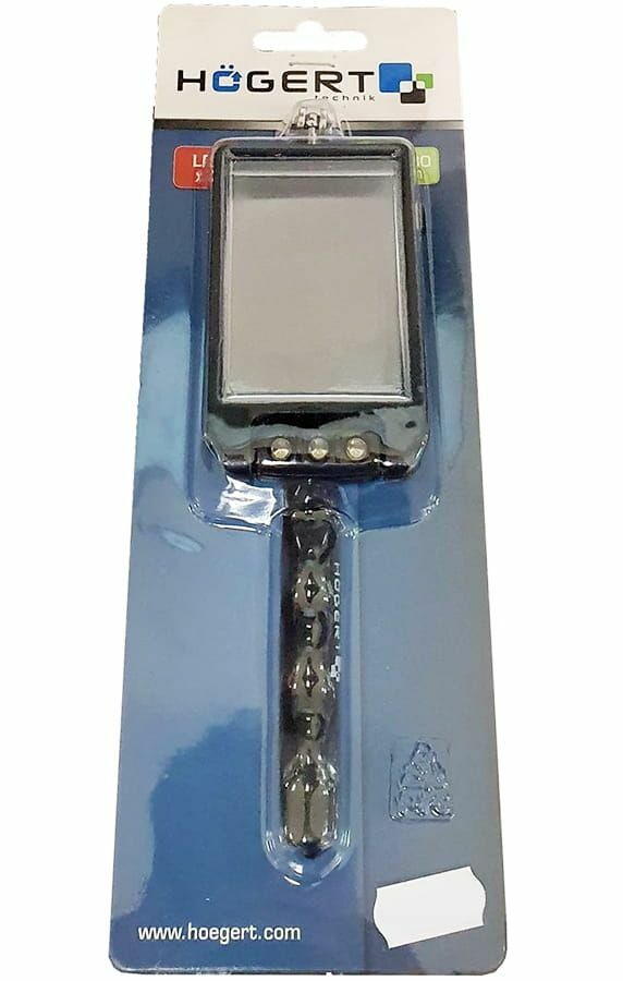 Rectangular Inspection Mirror with LED Light – HT4R504 of Hogert