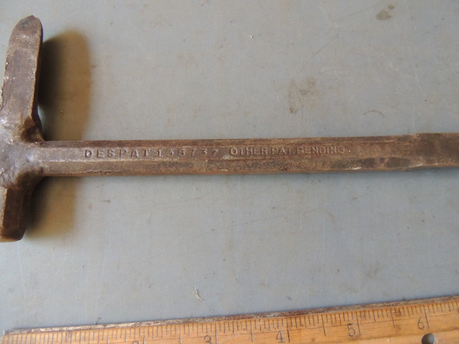 VINTAGE AP MUFFLER REMOVER TOOL No. 8737 DES PAT 138737