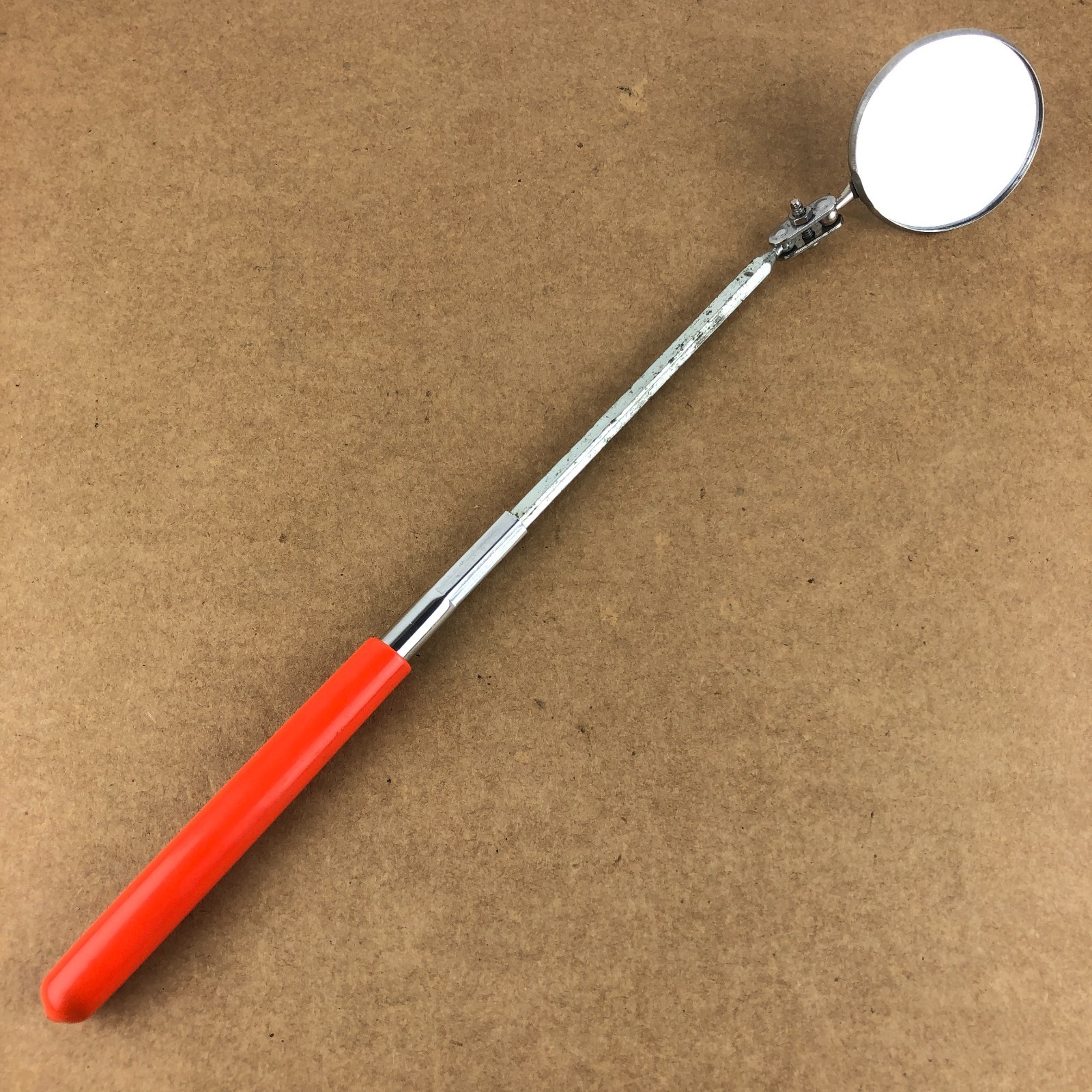 Craftsman Telescoping Inspection Mirror # 4070 14″ Expanded 2-1/2″ Dia. Vintage