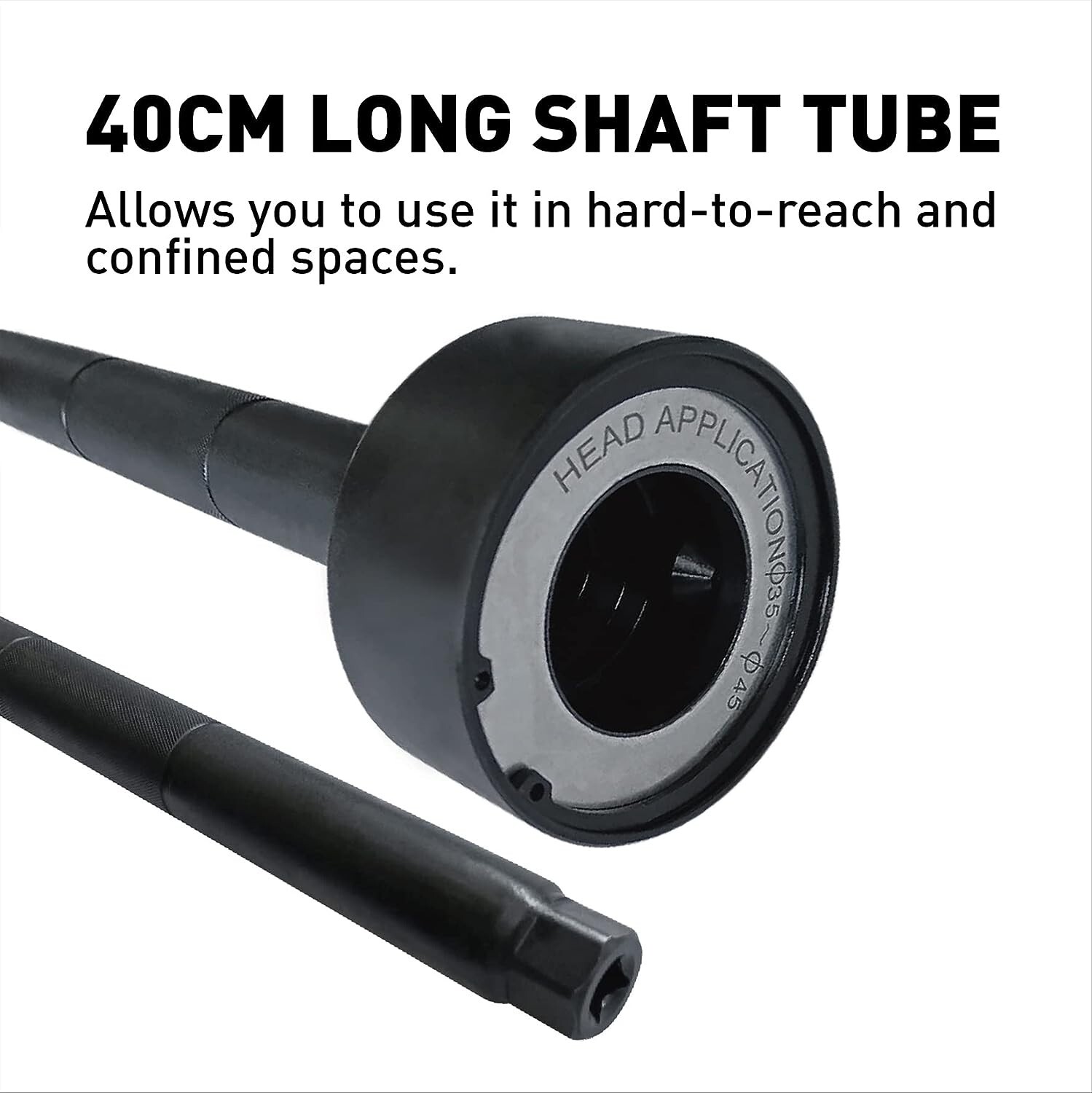 35mm-45mm Universal Tie Rod Removal Tool, 1/2″ Dr Tube Tie Rods Tool, CZTBPT